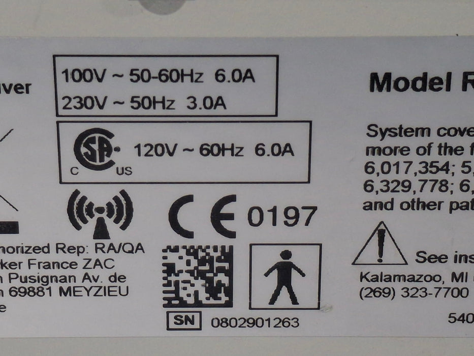 Stryker 5400-050 Core Powered Instrument Driver