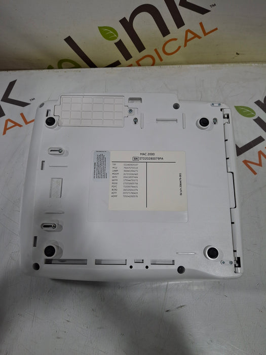 GE Healthcare MAC 2000 ECG