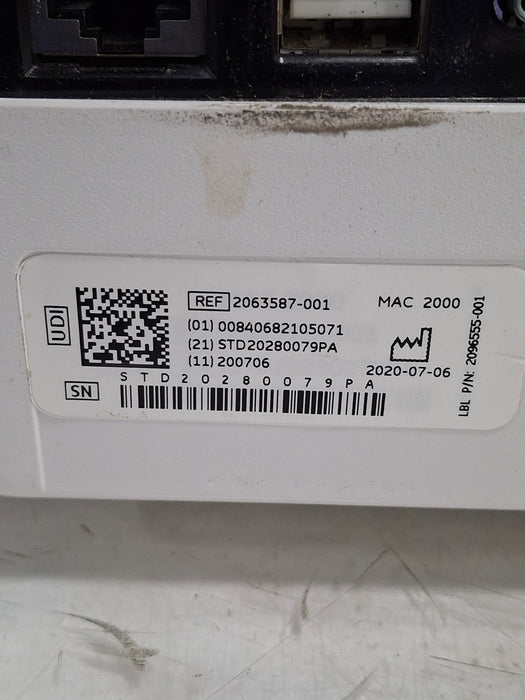 GE Healthcare MAC 2000 ECG