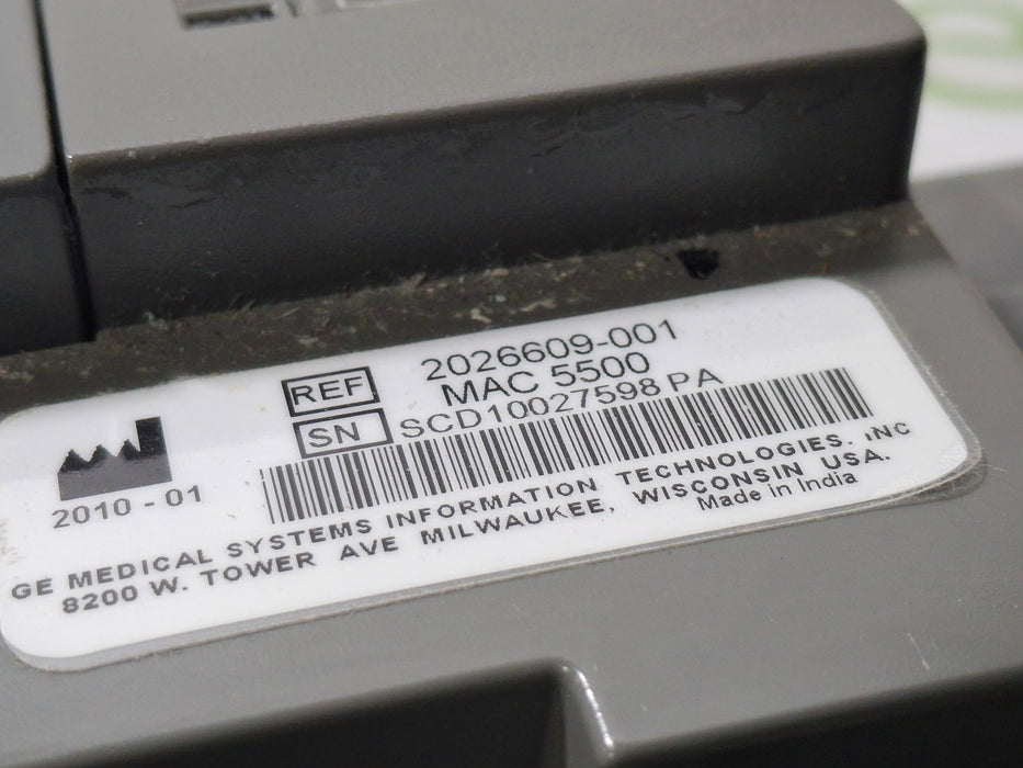 GE Healthcare MAC 5500 ECG without CAM Module