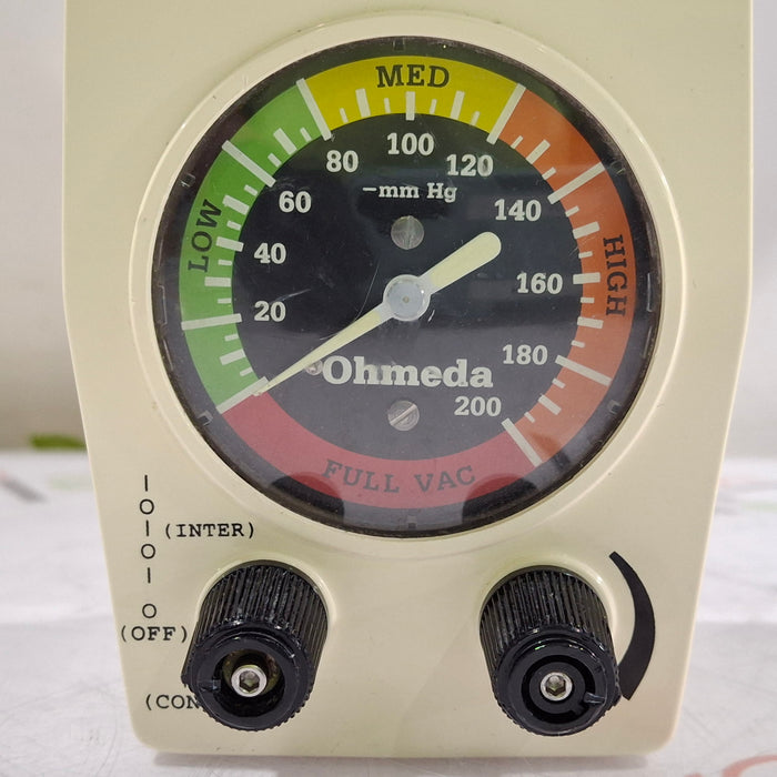 Ohmeda Medical 200 Intermittent Suction Unit