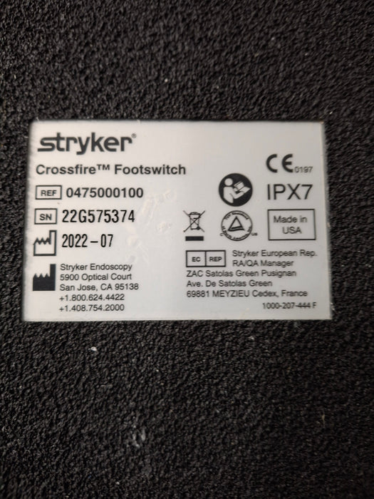 Stryker Crossfire Footswitch