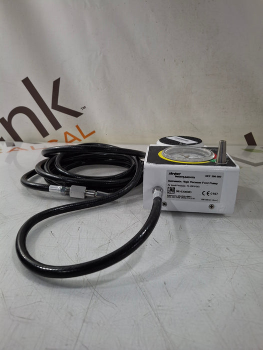 Stryker 206-500 Automatic High Vacuum Foot Pump