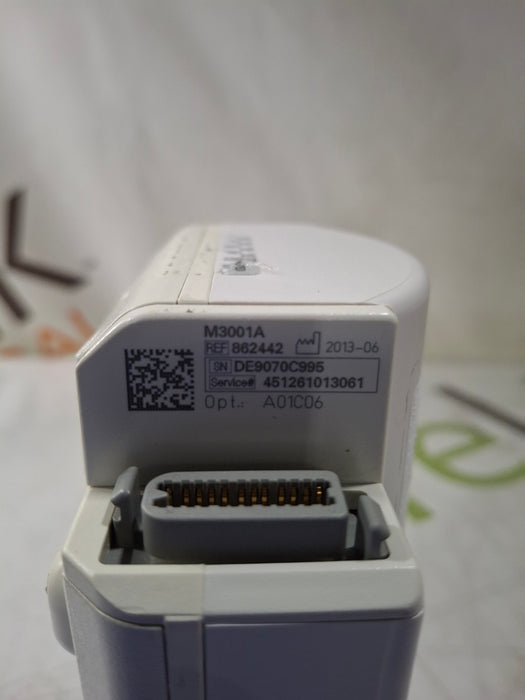 Philips M3001A-A01C06 Fast SpO2, NIBP, ECG, Temp, IBP MMS Module