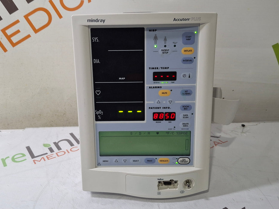 Datascope Accutorr Plus Vital Signs Monitor