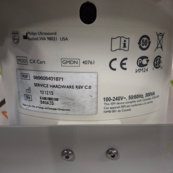 Philips CX Ultrasound Cart