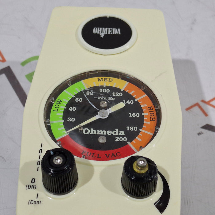 Ohmeda Medical Vacuum Regulator