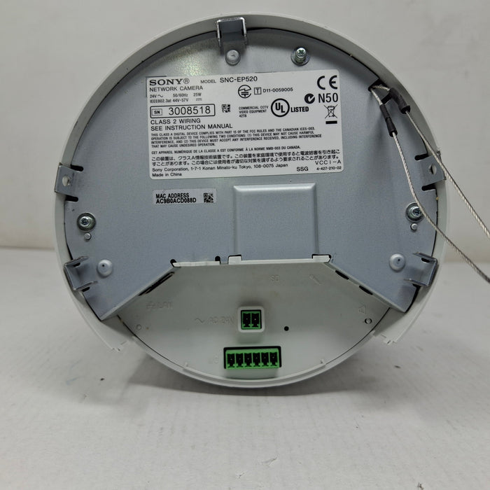 Sony SNC-EP520 IPELA Commercial PTZ Surveillance Camera