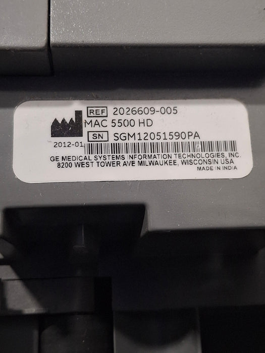 GE Healthcare MAC 5500 HD ECG with CAM Module