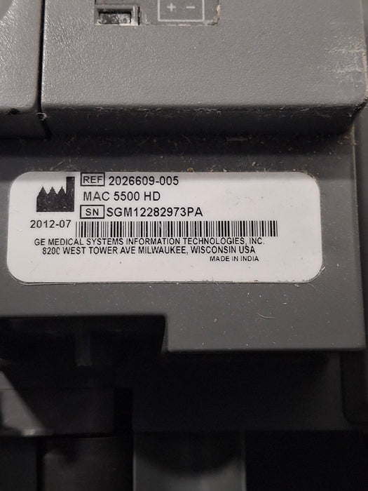 GE Healthcare MAC 5500 HD ECG with CAM Module