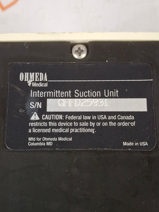 Ohmeda Medical 200 Intermittent Suction Unit