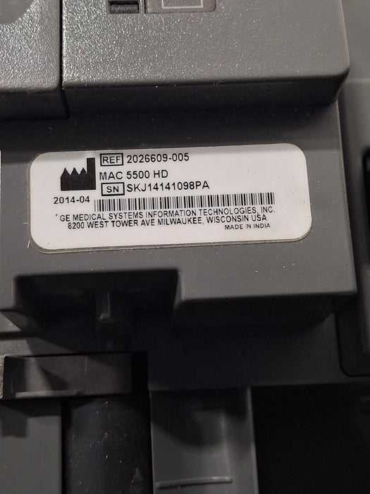 GE Healthcare MAC 5500 HD ECG with CAM Module