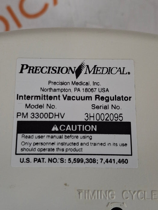 Precision Medical Precision Medical PM3300DHV Continuos Intermittent 3-Mode Vacuum Regulator Respiratory reLink Online