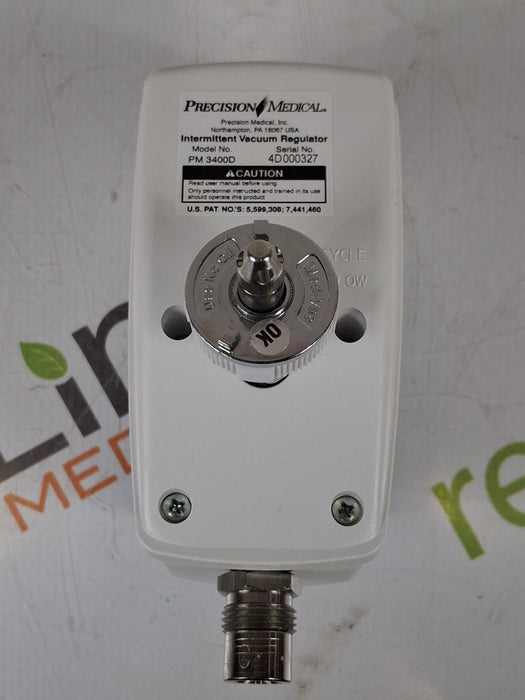 Precision Medical PM3400D Digital Pediatric Intermittent Vacuum Regulator