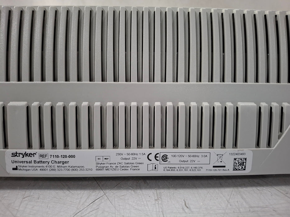 Stryker 7110-120-000 Battery Charger