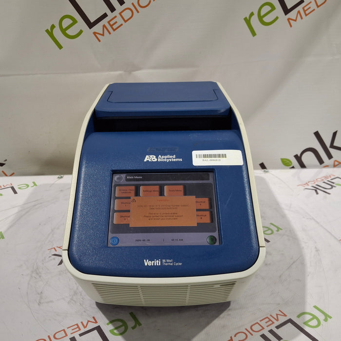 Applied Biosystems Veriti 96 Well Thermocycler