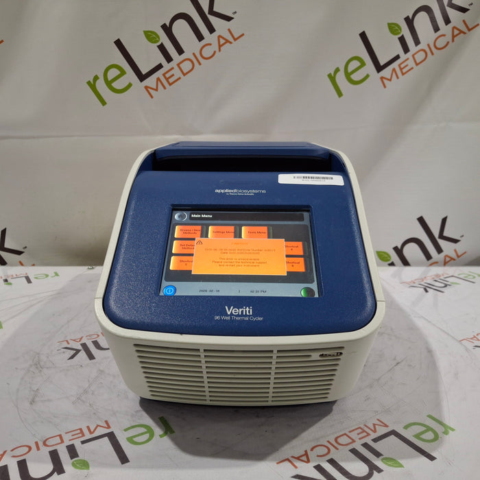 Applied Biosystems Veriti 96 Well Thermocycler