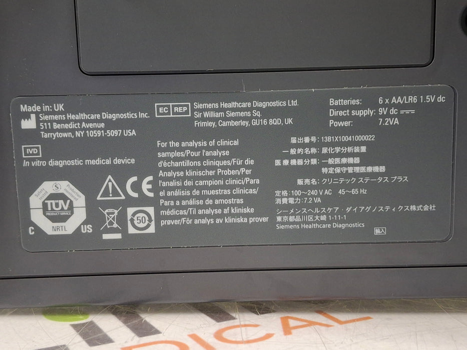 Siemens Clinitek Status + Urine Analyzer