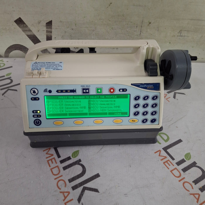 Smiths Medical Medfusion 4000 Syringe Infusion Pump