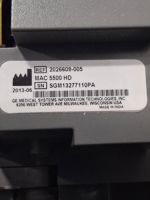 GE Healthcare MAC 5500 HD ECG without CAM Module