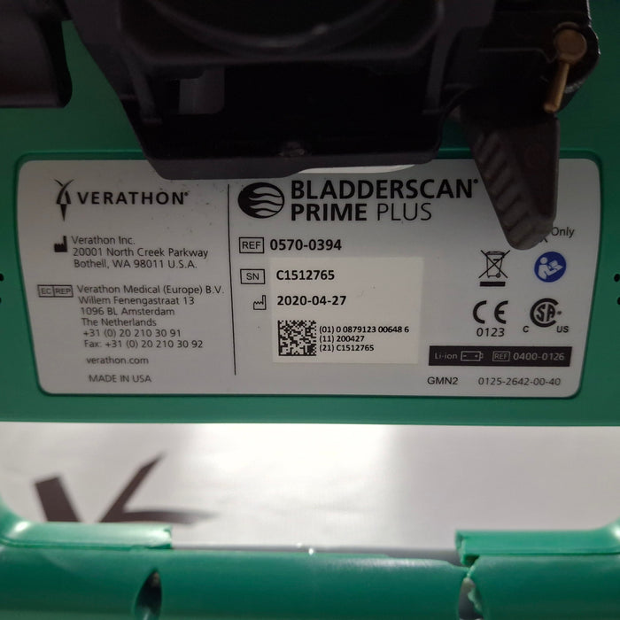Verathon Medical, Inc Prime Plus Bladder Scanner