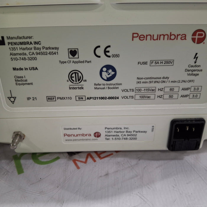 Penumbra PMX110 Max Pump Aspirator