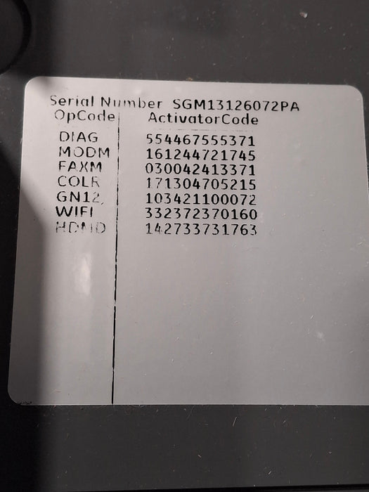 GE Healthcare MAC 5500 HD ECG without CAM Module