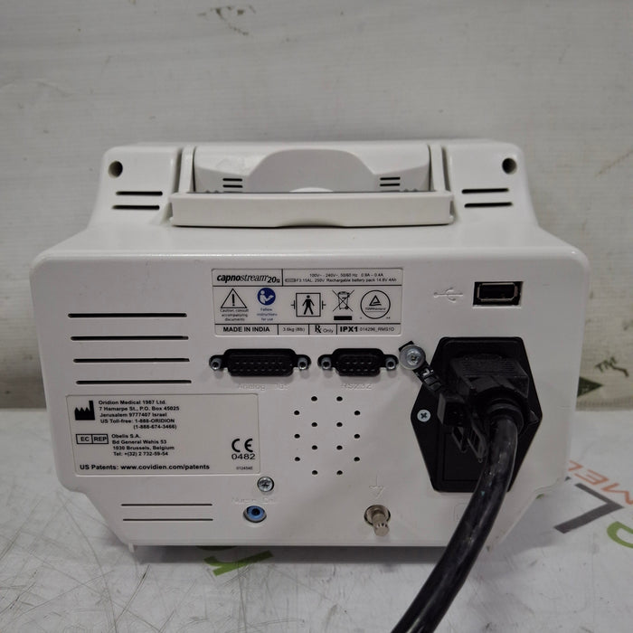 Oridion Capnostream 20P Capnography Monitor
