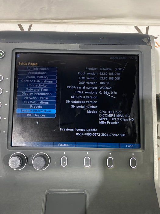 Sonosite P09417 S-Series Ultrasound