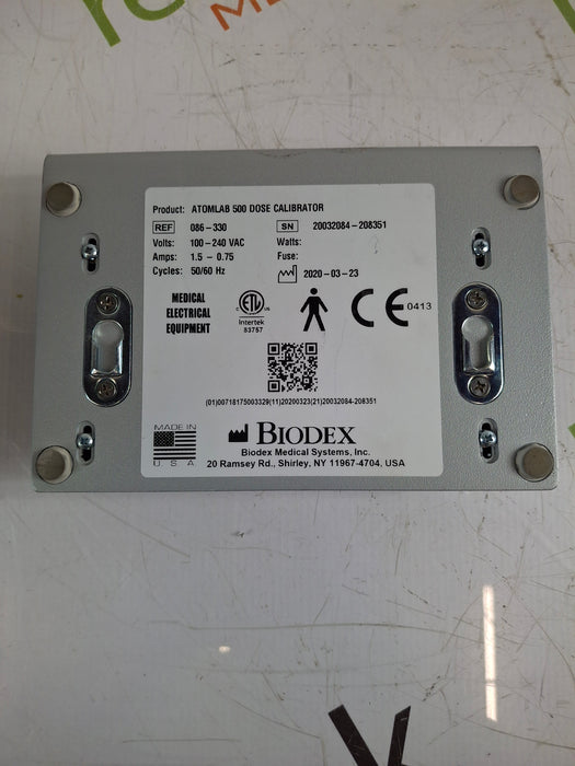 Biodex Atomlab 500 Plus Dose Calibrator