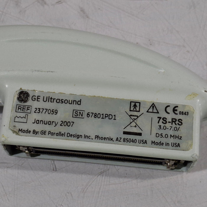 GE Healthcare 7S-RS Phased Array Transducer