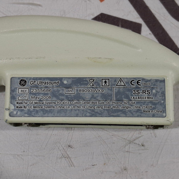 GE Healthcare 3S-RS Ultrasound Transducer