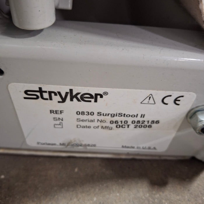 Stryker Surgistool II Surgical Stool