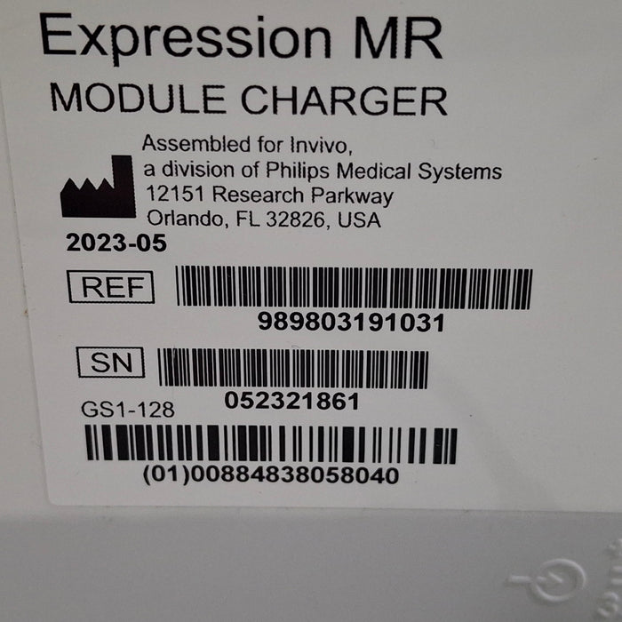 Invivo MDE Expression MR Module Charger
