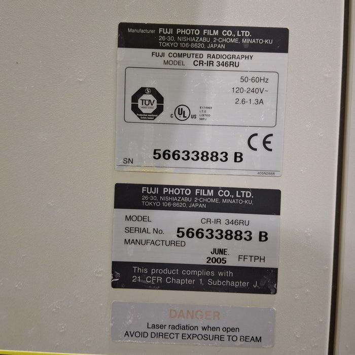 Fujifilm CR-IR 346 RU Film Digitizer