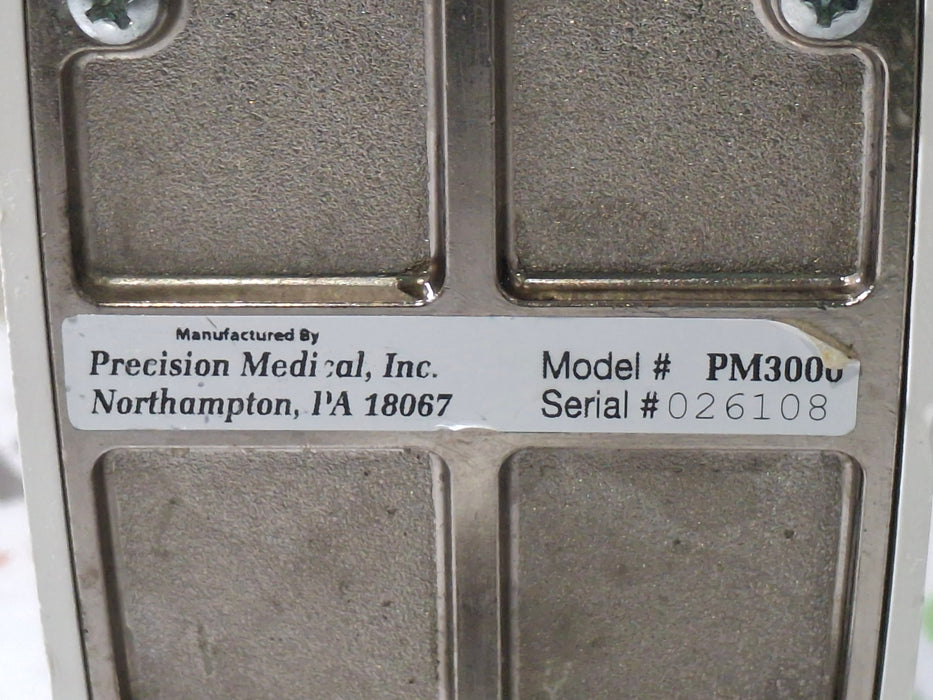 Precision Medical PM3000 Continuous Line Vacuum Regulator