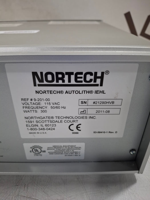North Gate Technologies Inc. Nortech Autolith IEHL Lithotripter