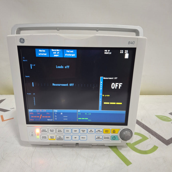 GE Healthcare B40 Patient Monitor