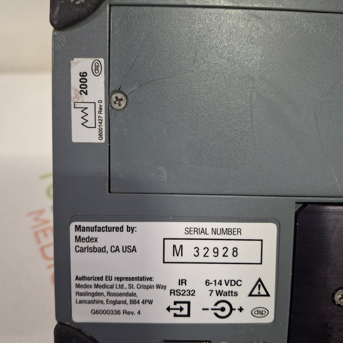 Smiths Medical Medfusion 3500 Version 3 Syringe Infusion Pump