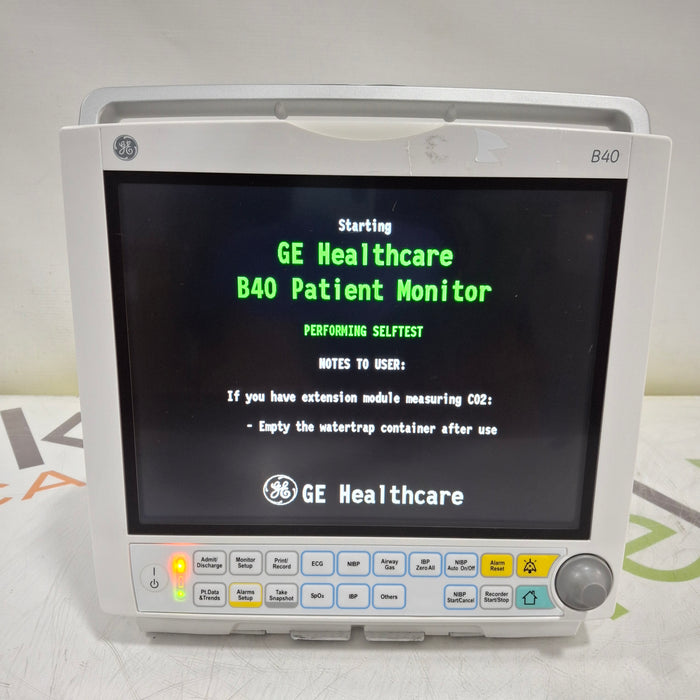 GE Healthcare B40 Patient Monitor