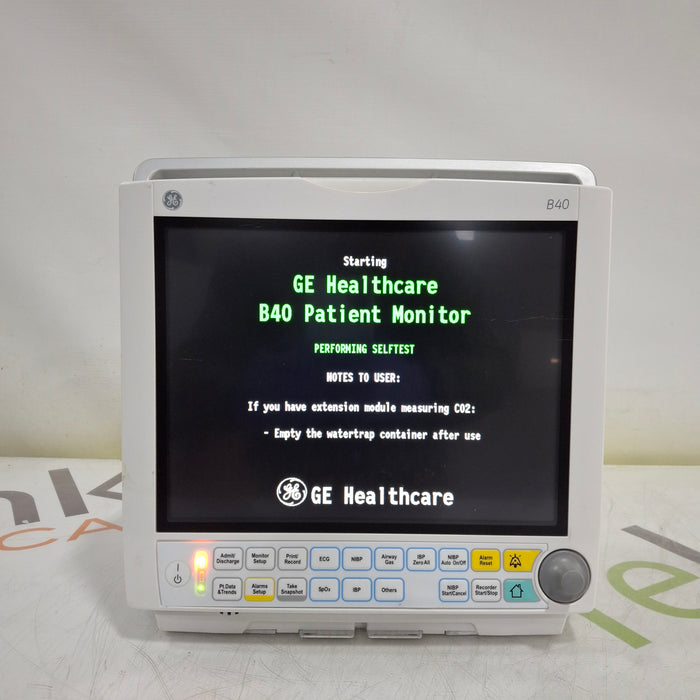 GE Healthcare B40 Patient Monitor