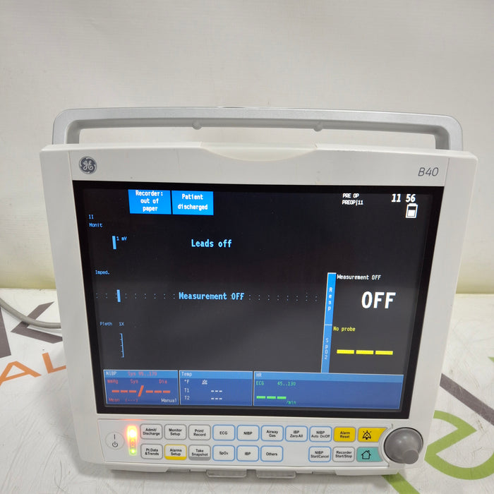 GE Healthcare B40 Patient Monitor