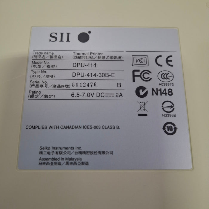 SII DPU-414 Thermal Printer