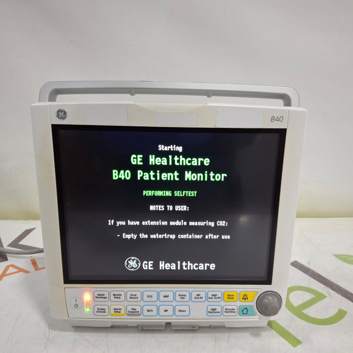 GE Healthcare B40 Patient Monitor