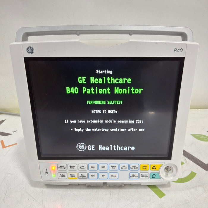 GE Healthcare B40 Patient Monitor