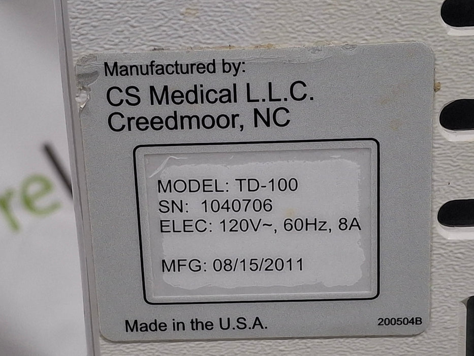 CS Medical TD-100 TEE Probe Disinfector