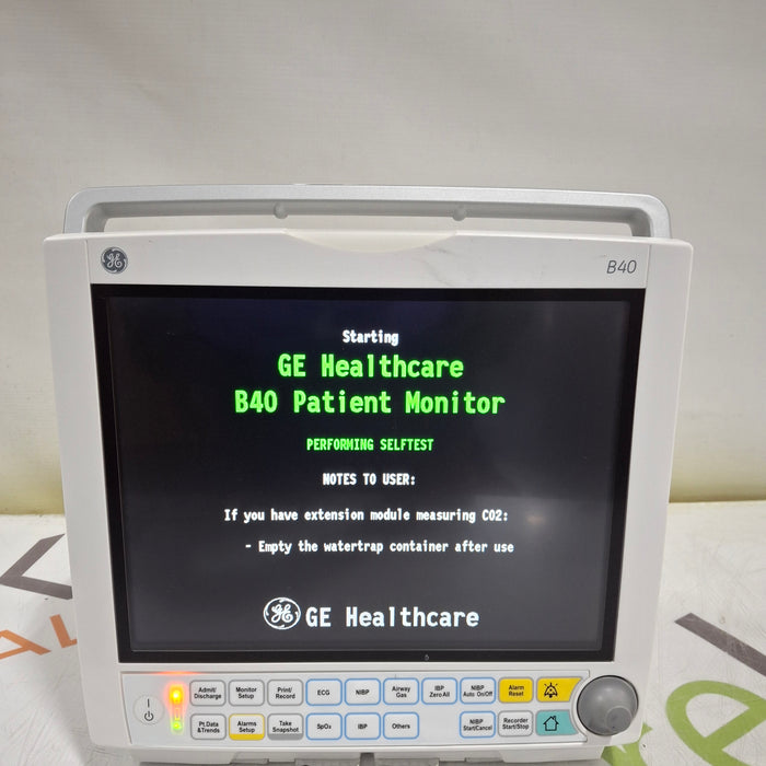 GE Healthcare B40 Patient Monitor