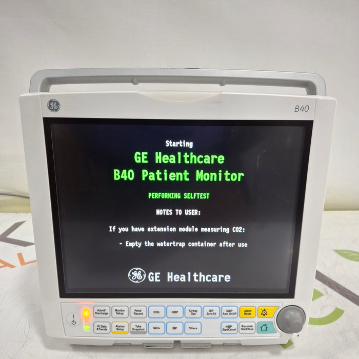 GE Healthcare B40 Patient Monitor