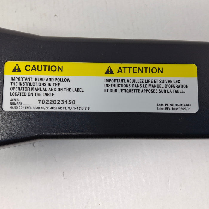 Steris 3080RL/SP 3085SP Surgical Table Hand Control