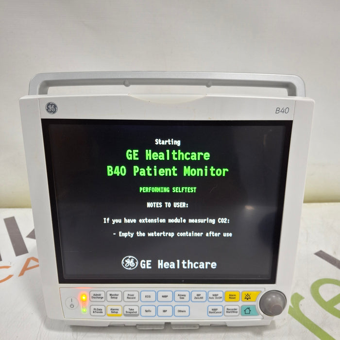 GE Healthcare B40 Patient Monitor